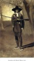 Exploración con Daniel Boone 1914 Norman Rockwell